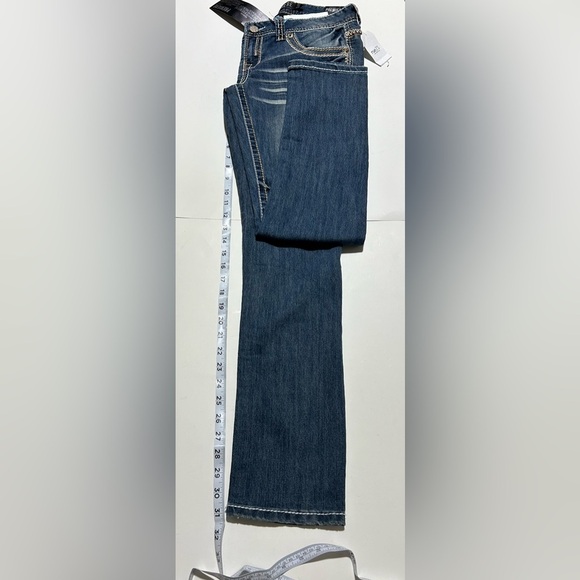 Premier Sz 5/6 Low Rise Skinny 'Bold Pockets*Stitching*Button' Jeans - Picture 10 of 15